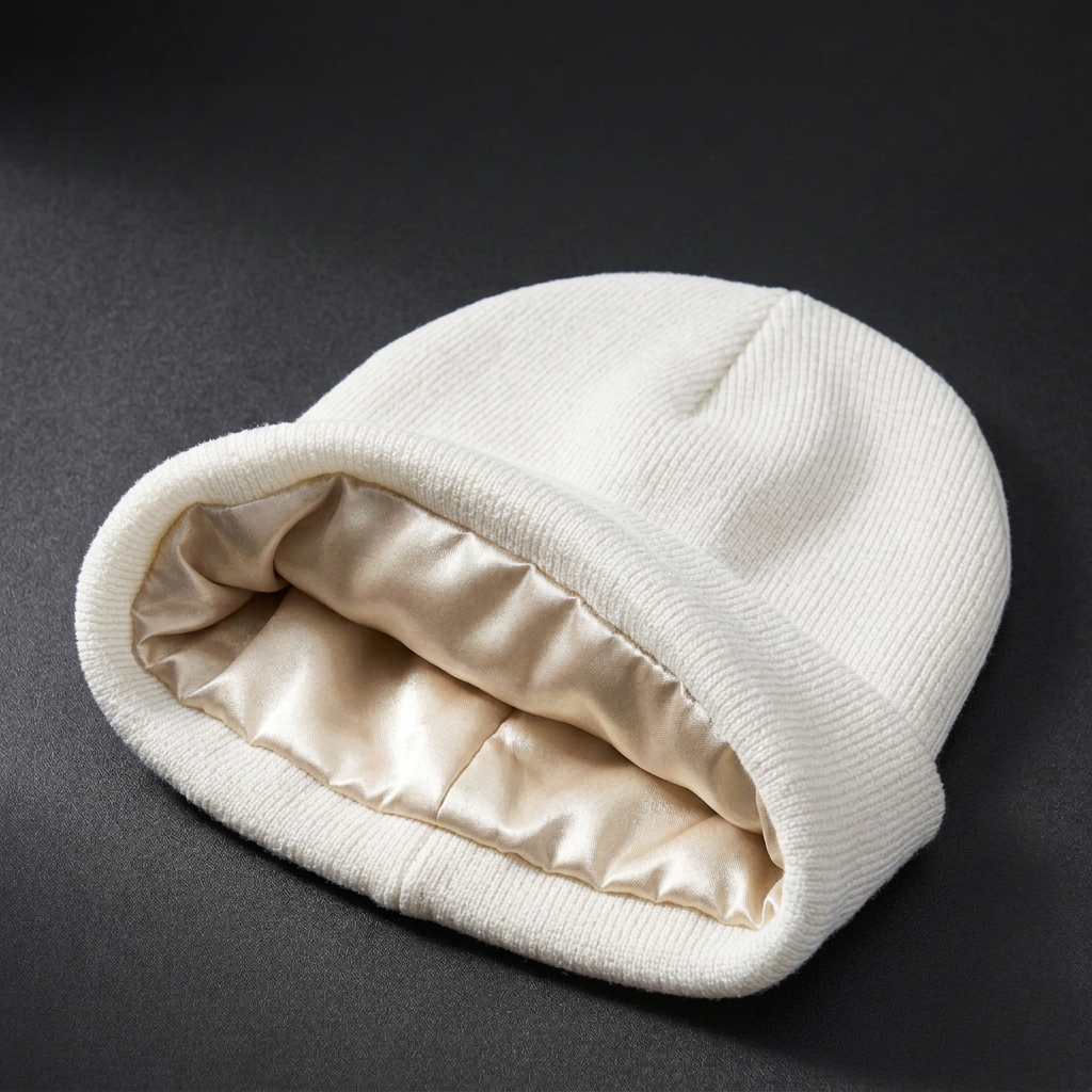 Bonnet blanc sans texte