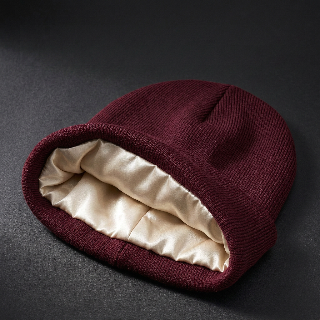 Bonnet bordeaux sans texte