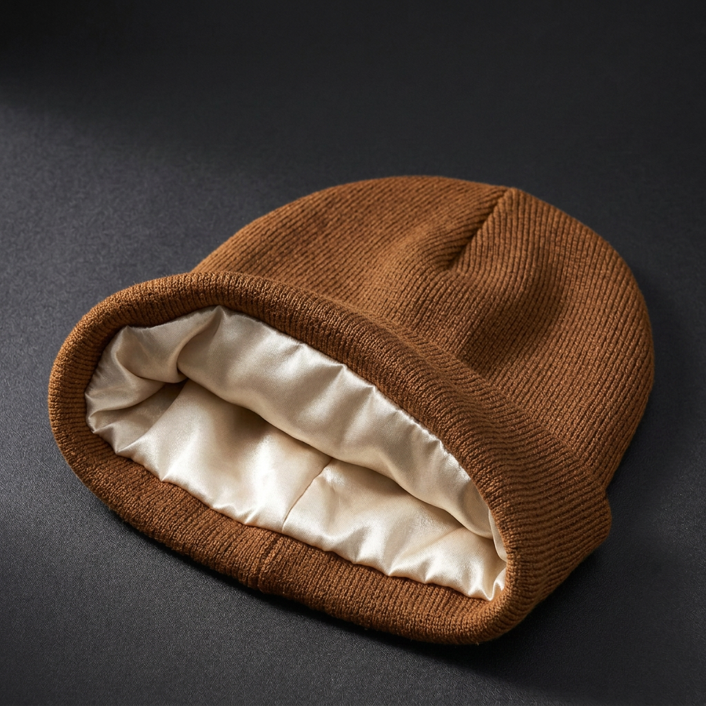 Bonnet caramel sans texte