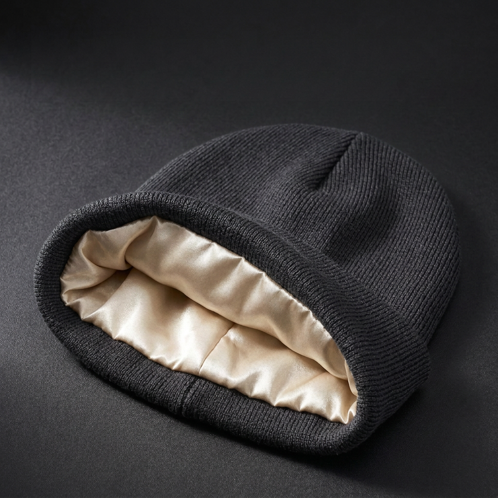 Bonnet gris foncé sans texte