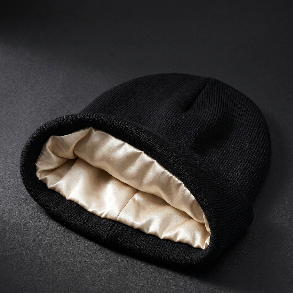 Bonnet noir sans texte