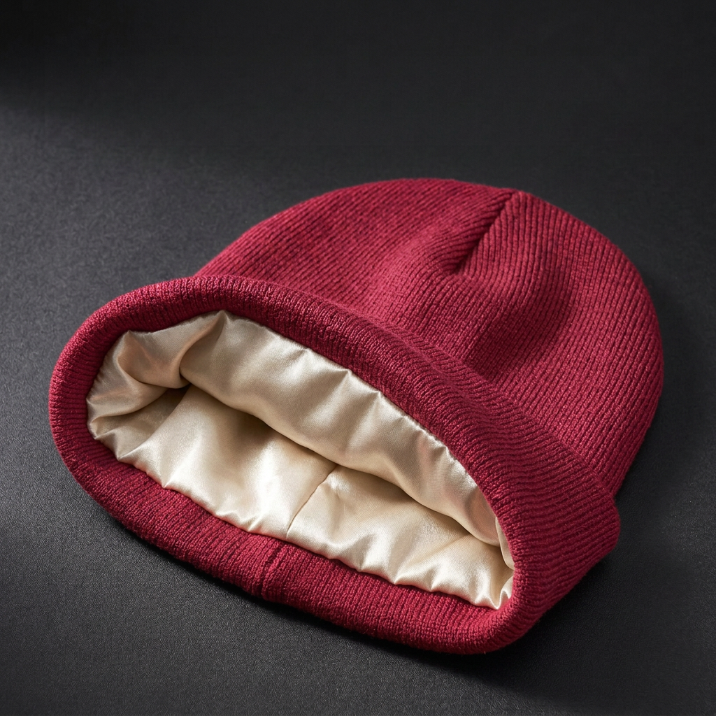 Bonnet rouge rosé sans texte
