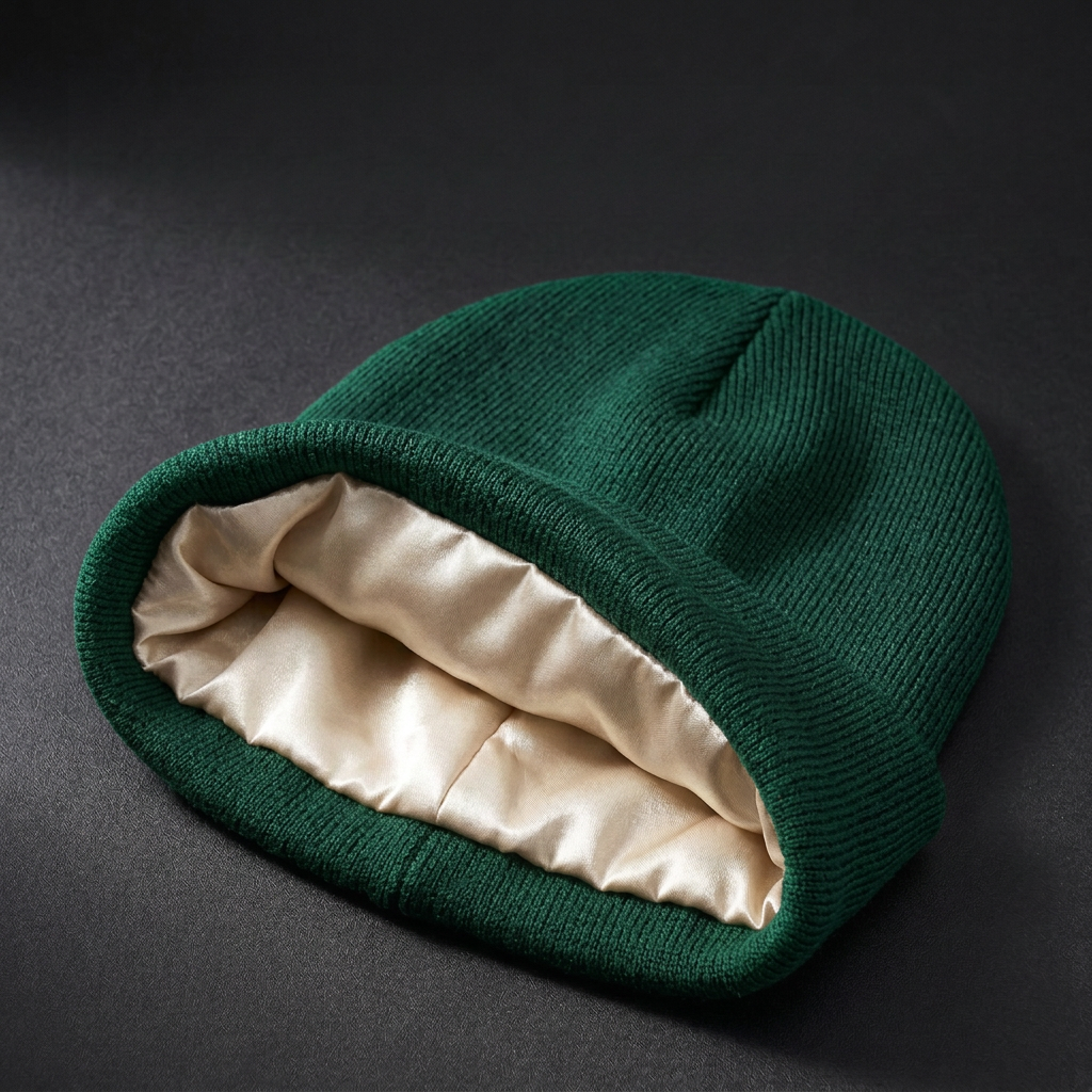 Bonnet vert sans texte