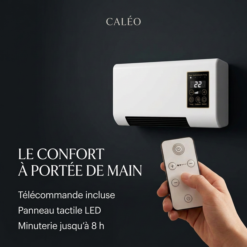 TÉLÉCOMMANDE INCLUSE.